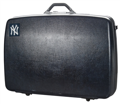 Wade Boggs Signed New York Yankees Suitcase (PSA/DNA)
